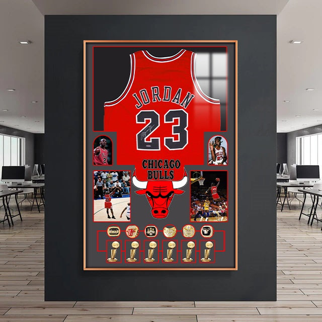 Michael Jordan's Jersey Wall Art (Graphic Jersey)