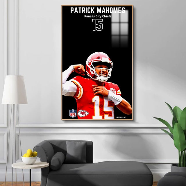 Patrick Mahomes II Wall Art