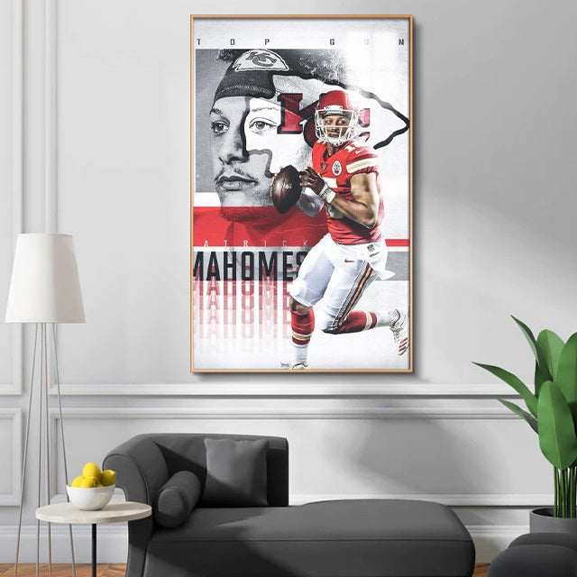 Patrick Mahomes II Wall Art
