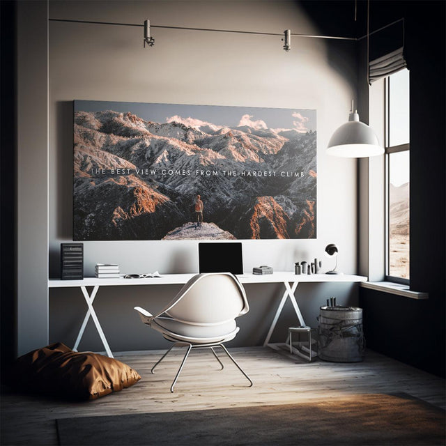 THE CLIMB WALL ART