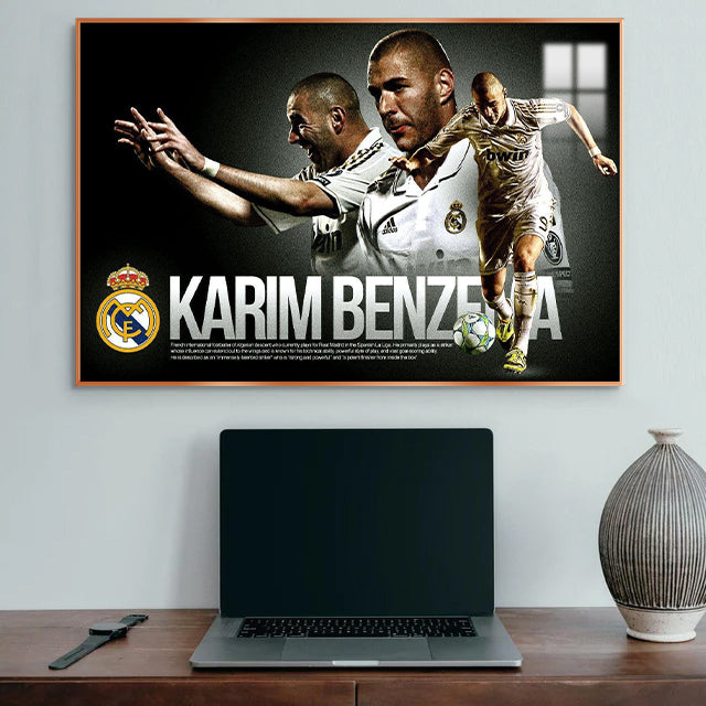 Karim Benzema Wall Art