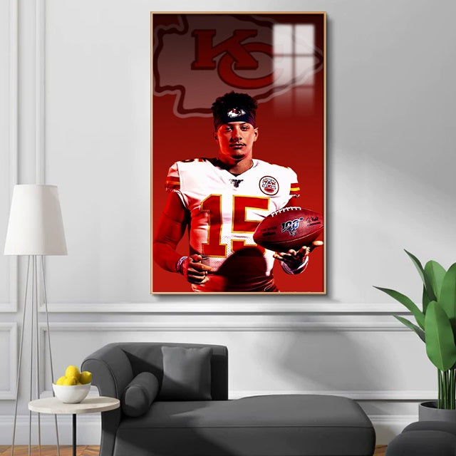 Patrick Mahomes II Wall Art
