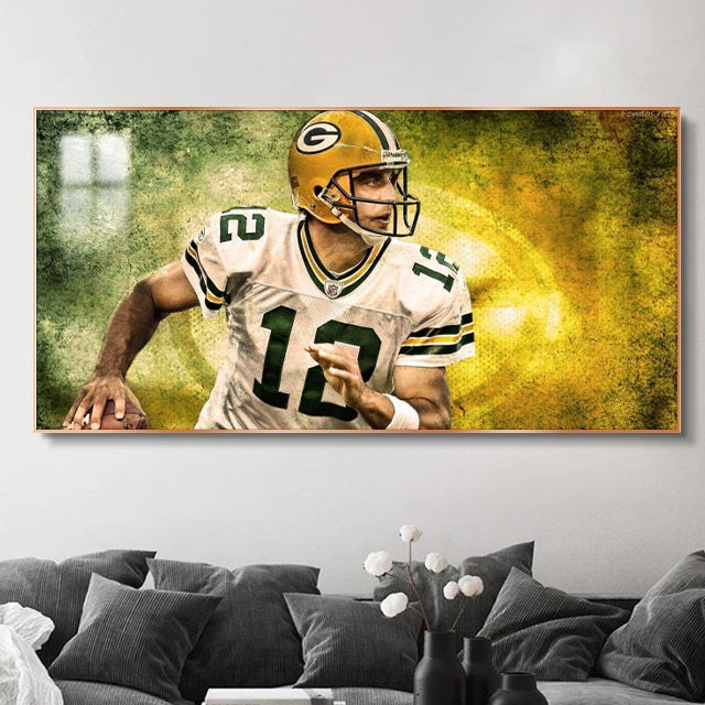 Aaron Rodgers Wall Art