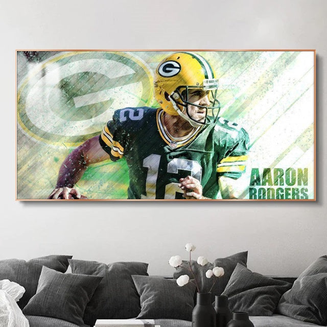 Aaron Rodgers Wall Art