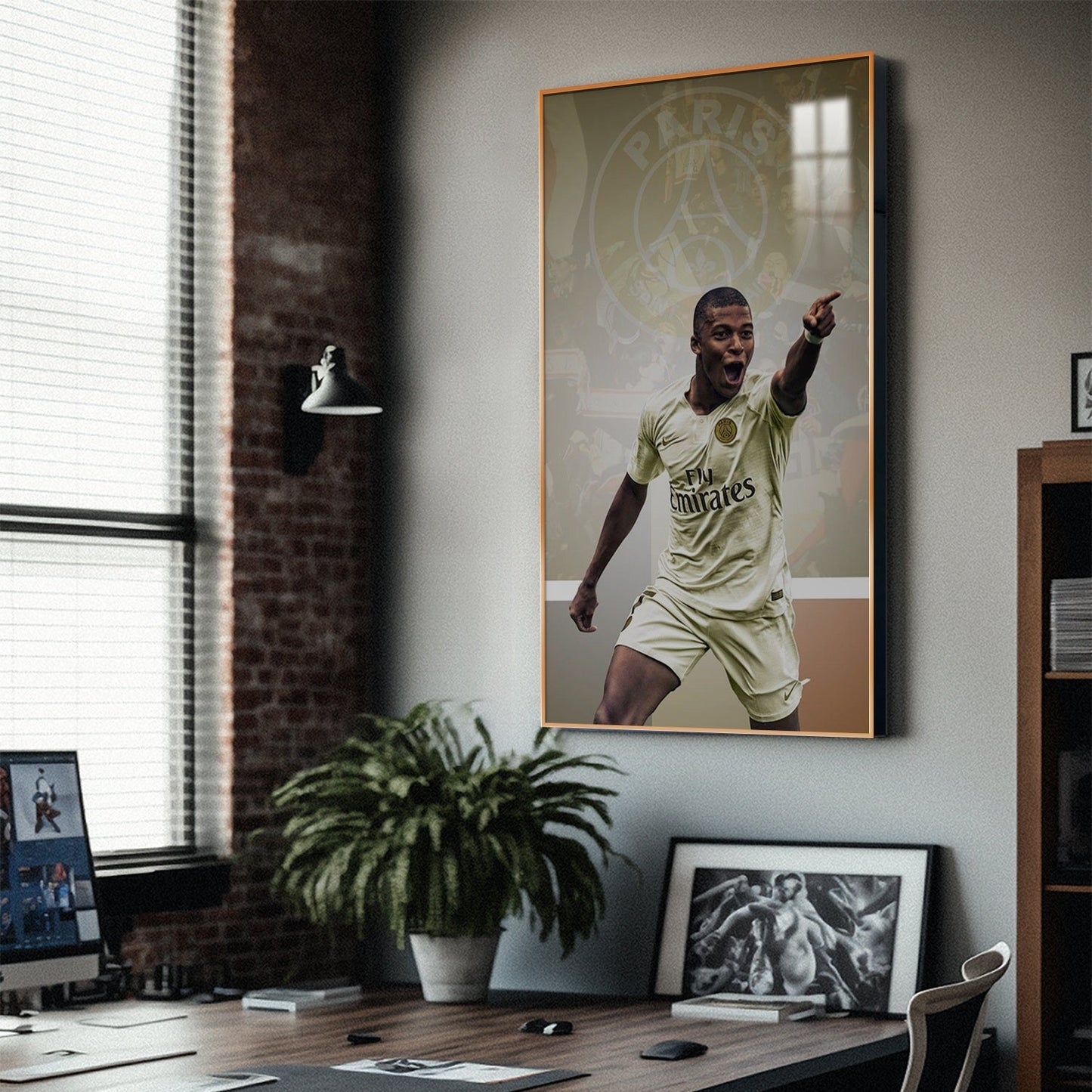Kylian Mbappe Wall Art