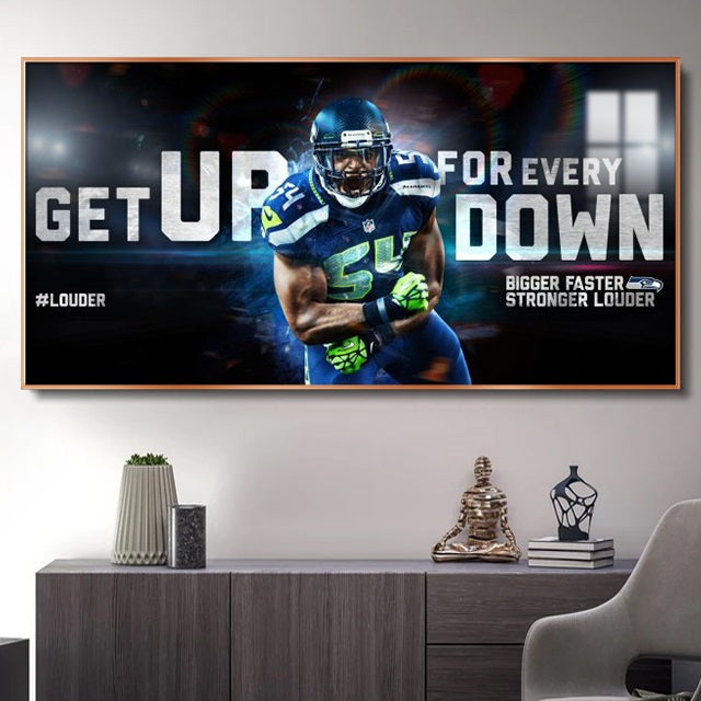 Russell Wilson Wall Art