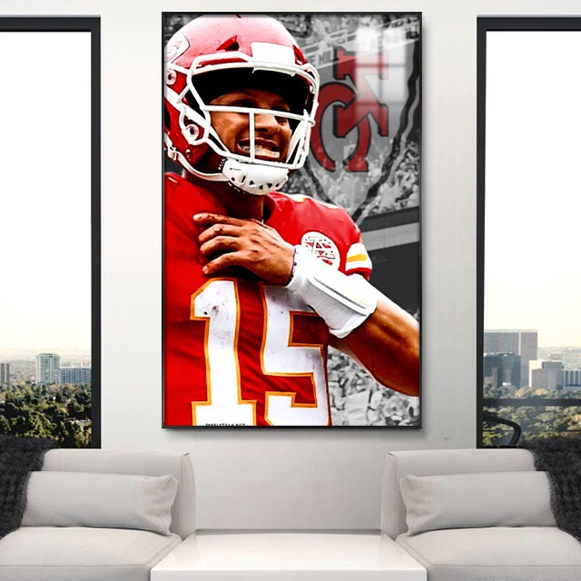 Patrick Mahomes II Wall Art