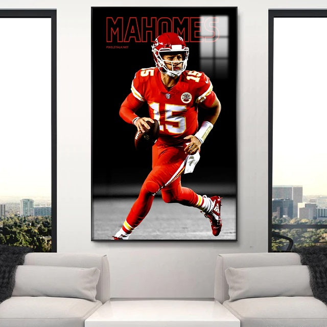 Patrick Mahomes II Wall Art