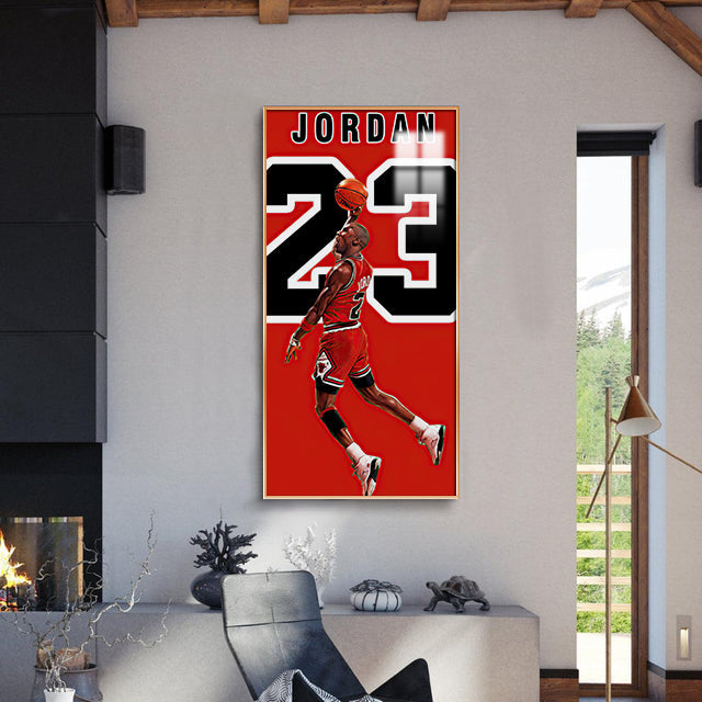 Michael Jordan Slam Dunk Classic Wall Art