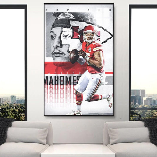 Patrick Mahomes II Wall Art