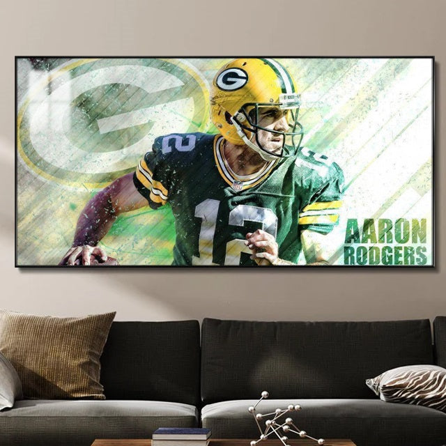 Aaron Rodgers Wall Art