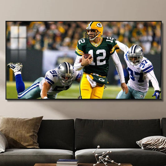 Aaron Rodgers Wall Art