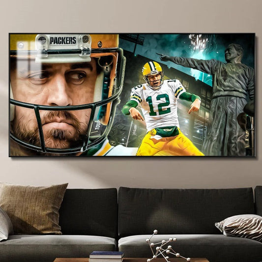 Aaron Rodgers Wall Art