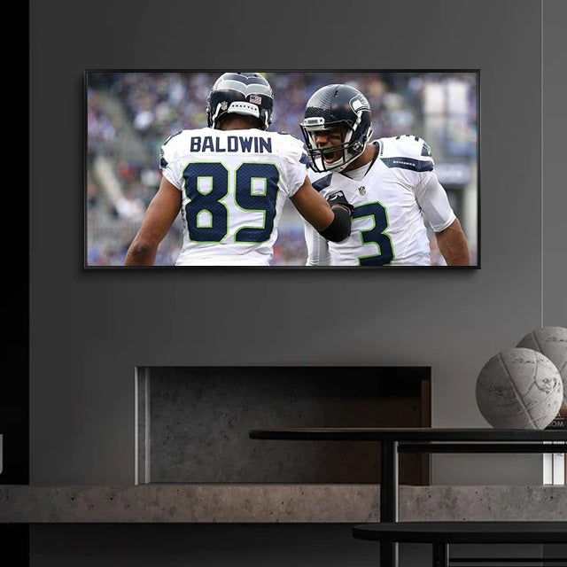 Russell Wilson Wall Art
