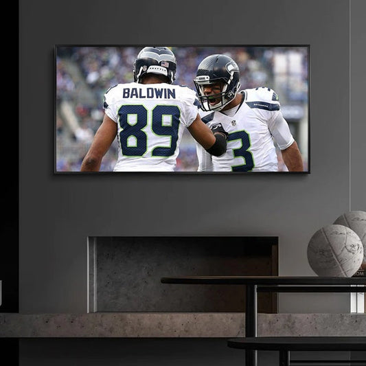 Russell Wilson Wall Art