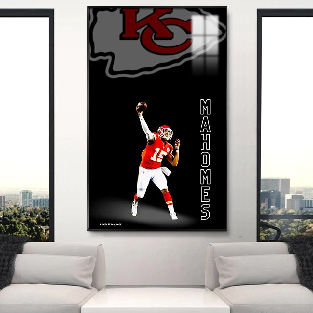 Patrick Mahomes II Wall Art