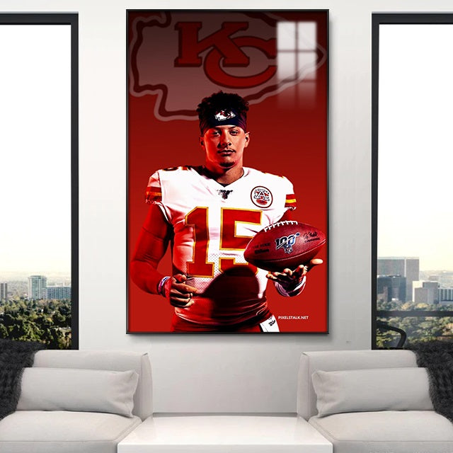 Patrick Mahomes II Wall Art