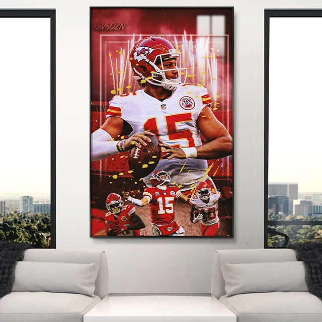 Patrick Mahomes II Wall Art