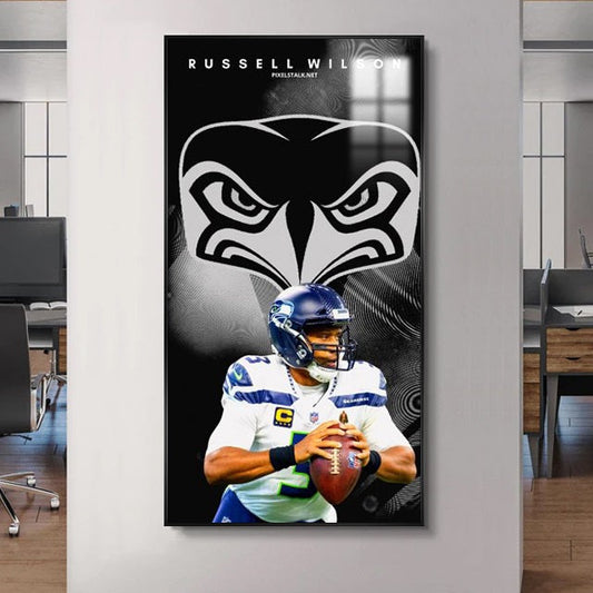 Russell Wilson Wall Art