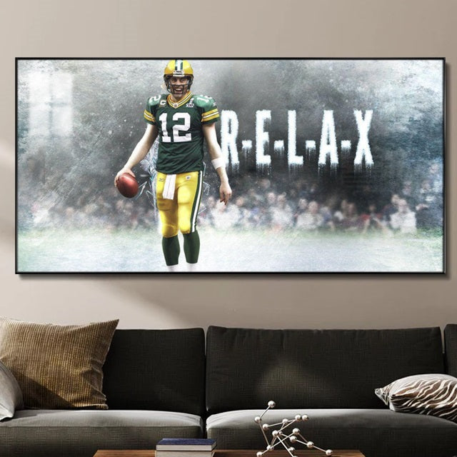 Aaron Rodgers Wall Art