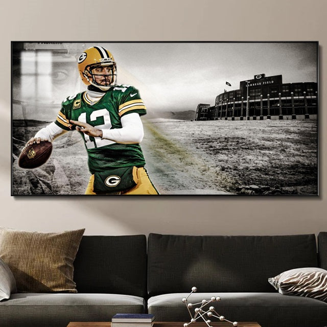 Aaron Rodgers Wall Art