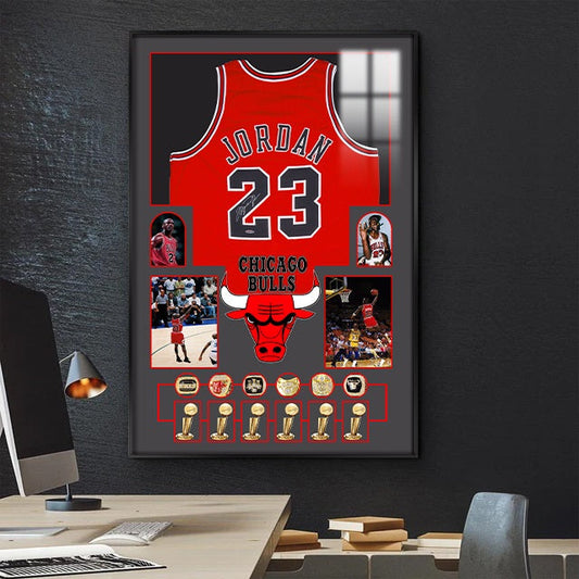 Michael Jordan's Jersey Wall Art (Graphic Jersey)