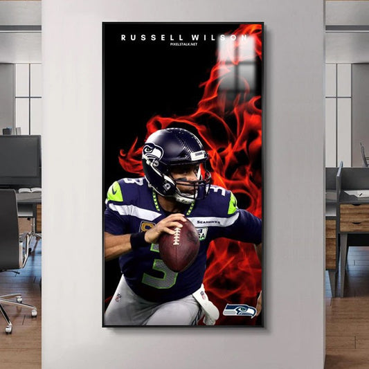 Russell Wilson Wall Art