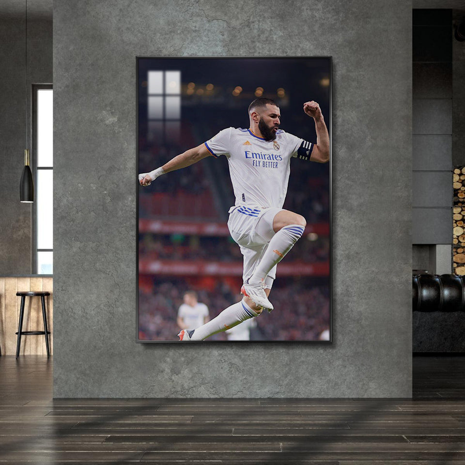 Karim Benzema Wall Art