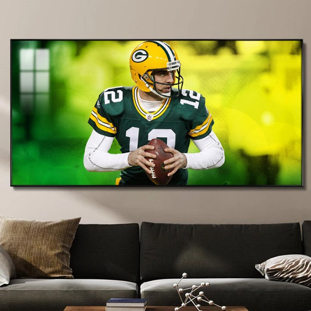 Aaron Rodgers Wall Art