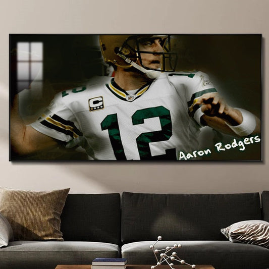 Aaron Rodgers Wall Art
