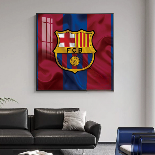 Barcelona team logo Decorative Wall Art