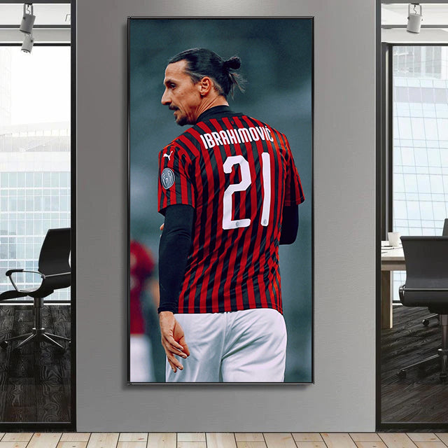 Zlatan Ibrahimovic Wall Art