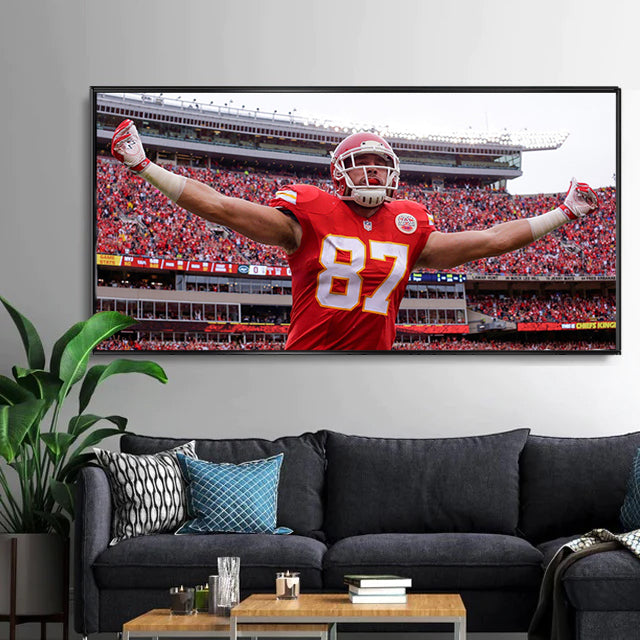 Travis Kelce Wall Art