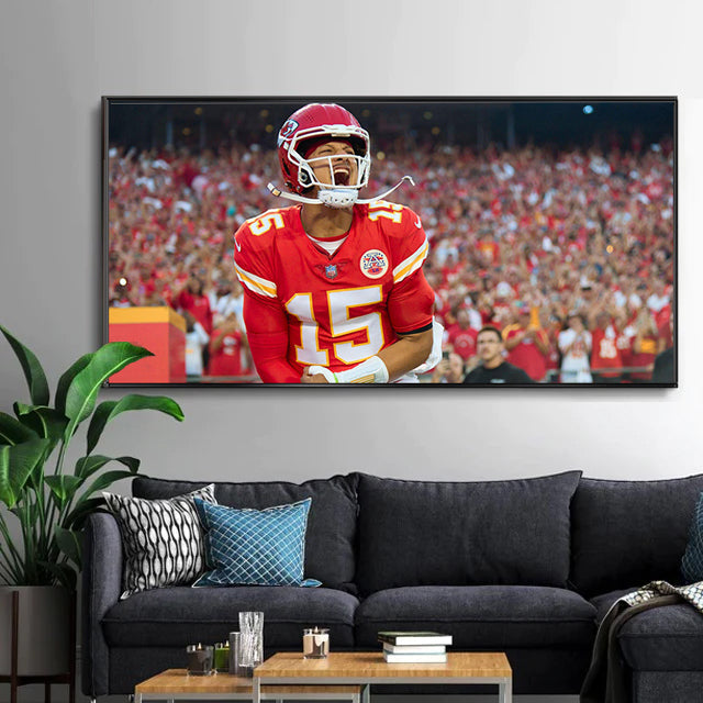 Patrick Mahomes Wall Art