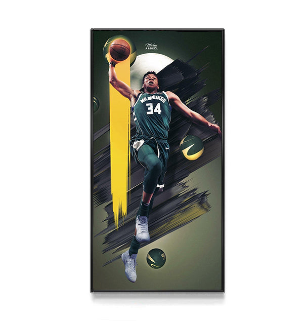 Giannis Antetokounmpo Wall Art