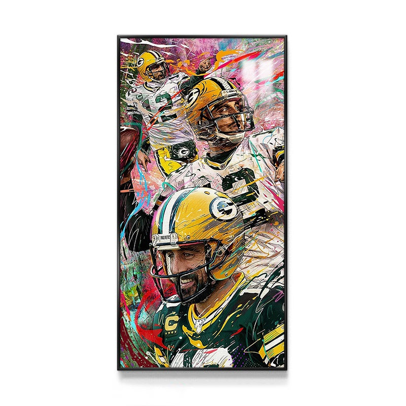Aaron Rodgers Wall Art