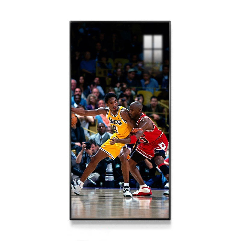 Michael Jordan and Kobe Bryant Wall Art