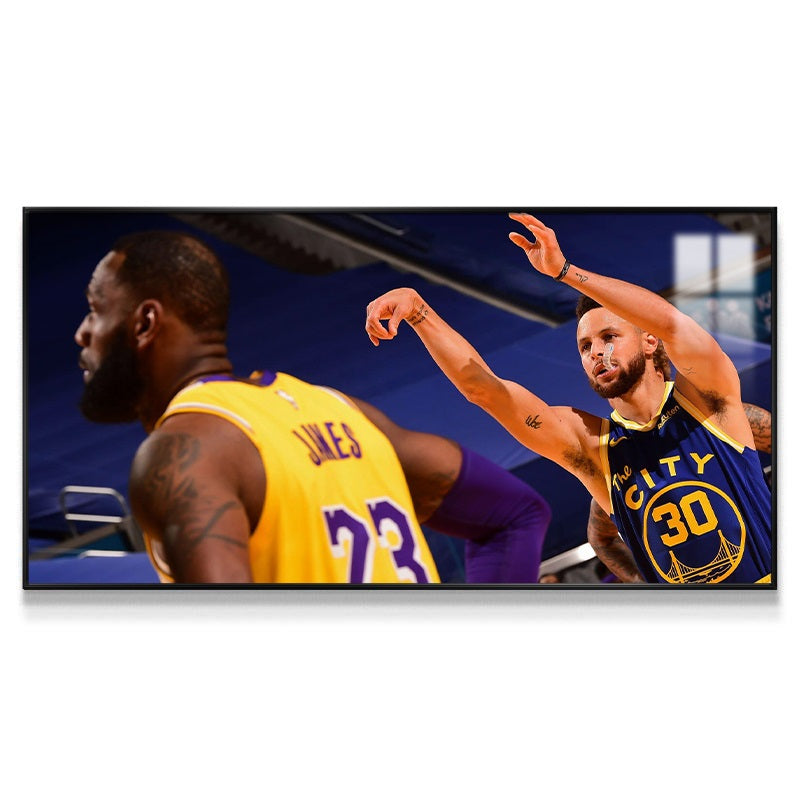 LeBron James and Stephen Curry Wall Art