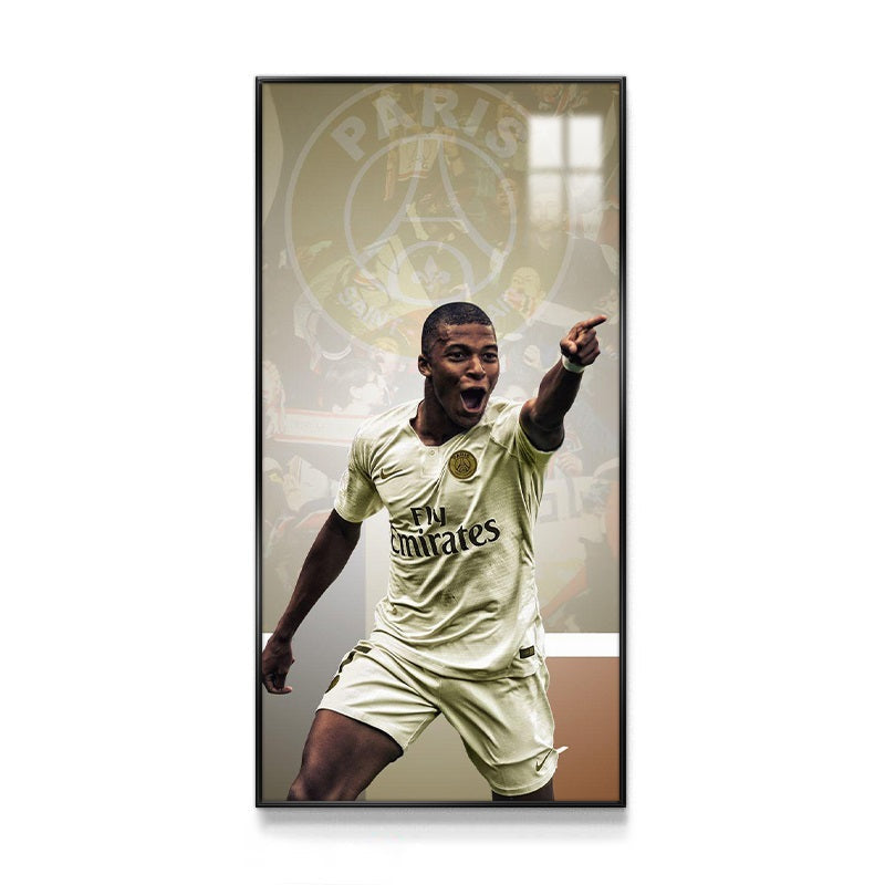 Kylian Mbappe Wall Art