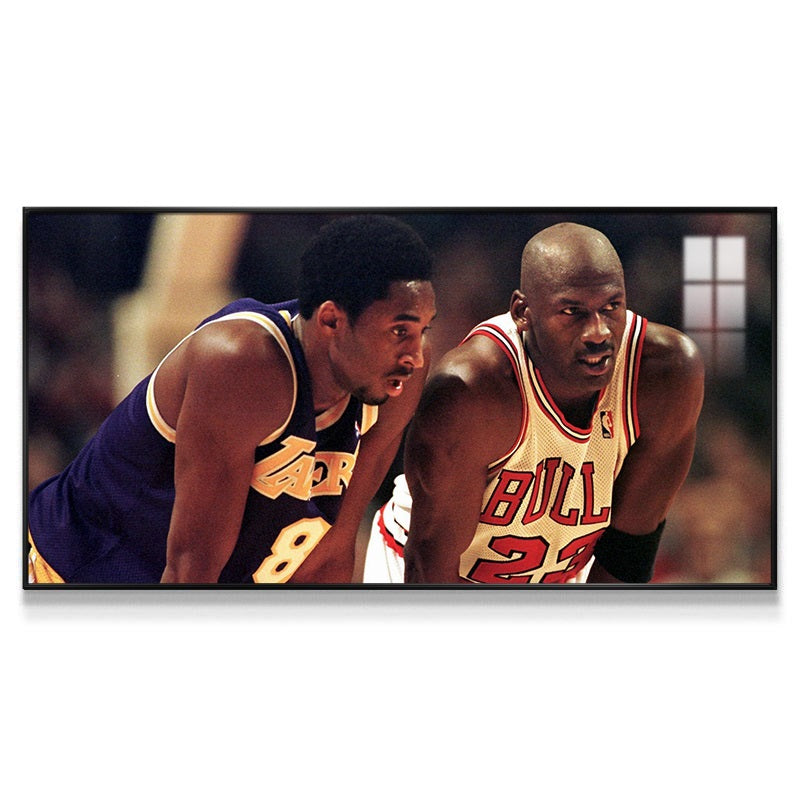 Michael Jordan and Kobe Bryant Wall Art