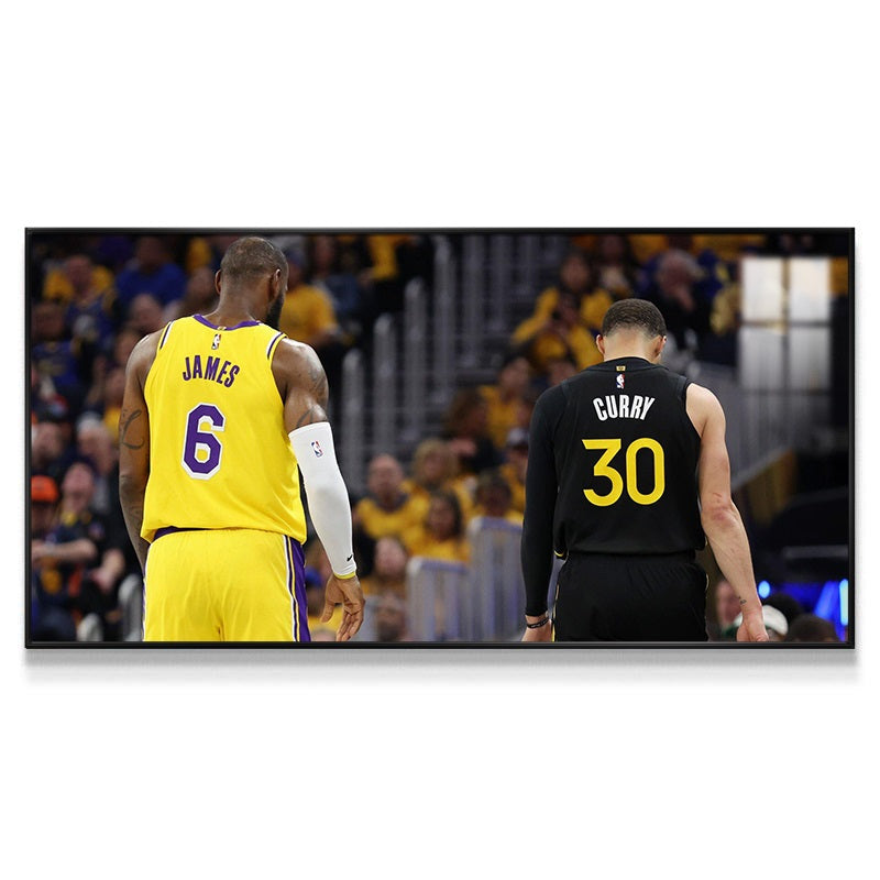LeBron James and Stephen Curry Wall Art