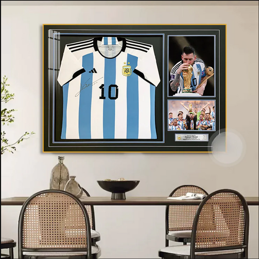 Lionel Messi's Jersey Wall Art (Graphic Jersey）