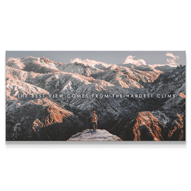 THE CLIMB WALL ART