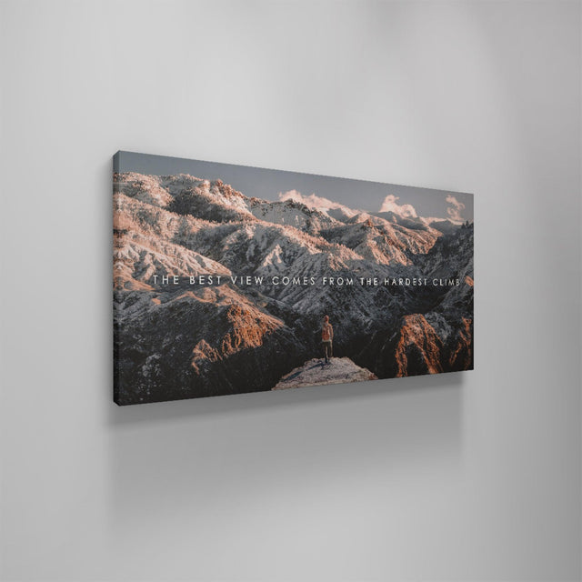 THE CLIMB WALL ART